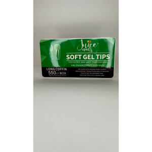 Soft Gel Tips – Long Coffin