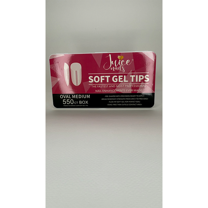 Soft Gel Tips – Oval Medium